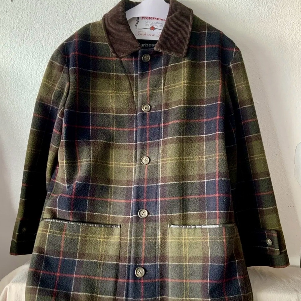 Men’s Barbour Galloway Wool Jacket M